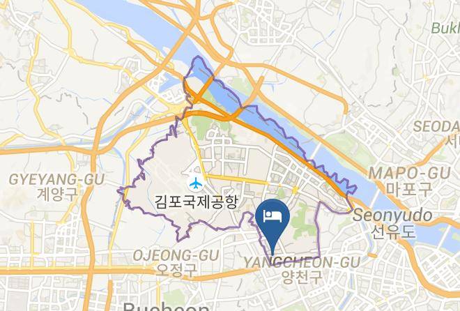 Gangseogu - Hwagok Xym Hotel Maps