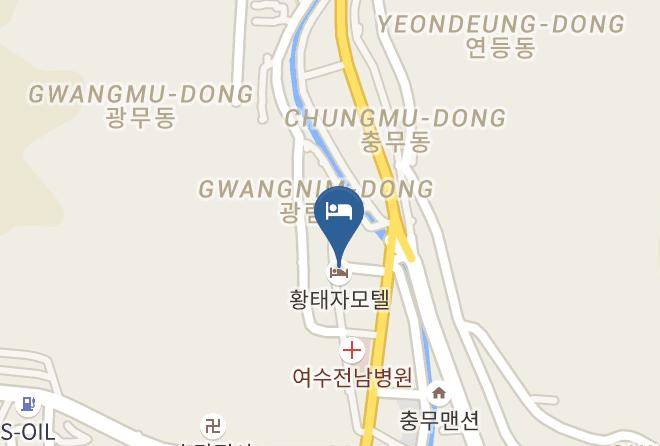Yeosusi - Hwangtaeja Maps