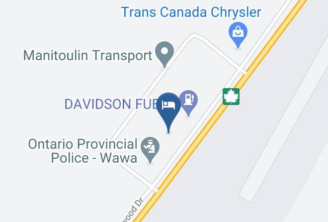 Algoma - Hwy 17 Motel Maps