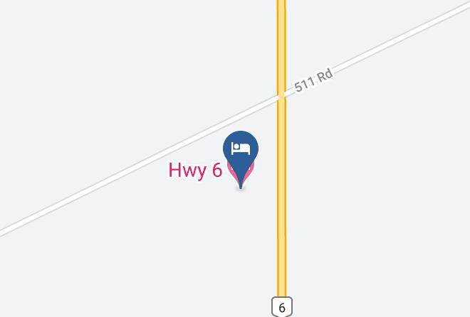 Hwy 6 Hotel Map