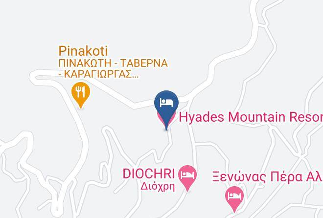 Korinthia - Hyades Mountain Resort Maps