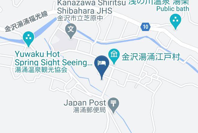Kanazawa City - Hyakurakusou Maps