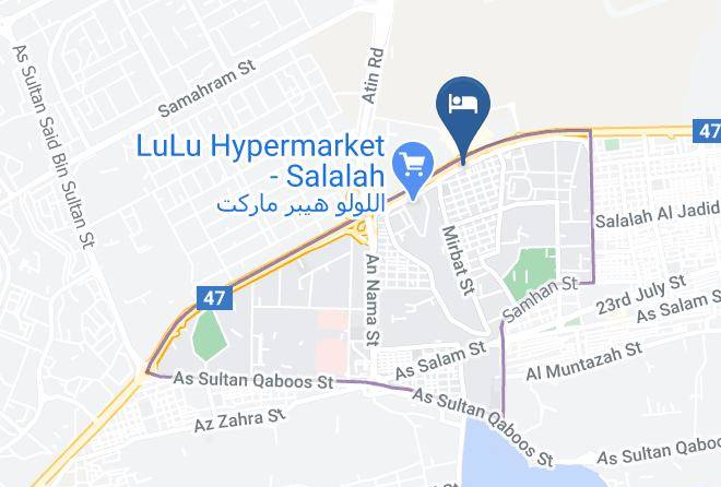 Salalah - Hyatt Al Wadi Salalah Hotel Maps