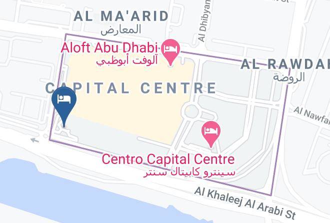 Abu Dhabi - Andaz Capital Gate Abu Dhabi A Concept By Hyatt Maps