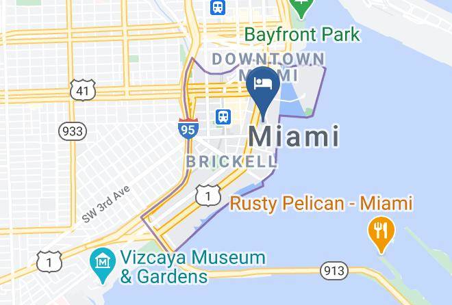 Miami Dade - Hyatt Centric Brickell Miami Maps