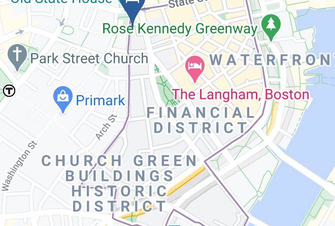 Suffolk - Hyatt Centric Faneuil Hall Boston Maps