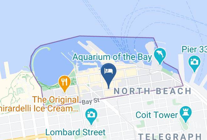 San Francisco - Hyatt Centric Fisherman's Wharf San Francisco Maps