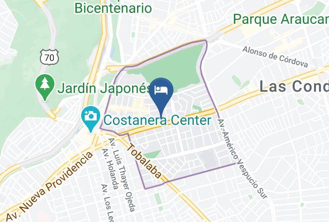 Santiago - Hyatt Centric Las Condes Santiago Maps