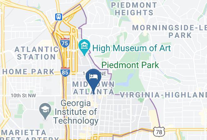 Fulton - Hyatt Centric Midtown Atlanta Maps