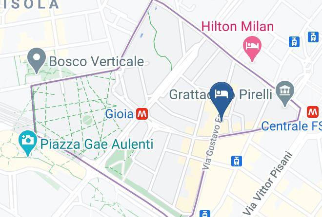Milan - Hyatt Centric Milan Centrale Maps