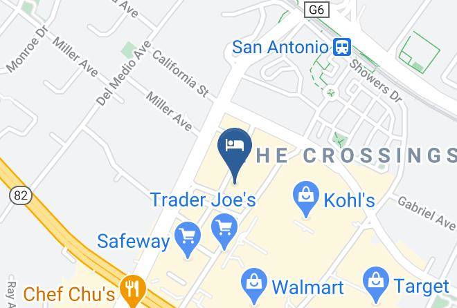 Santa Clara - Hyatt Centric Mountain View Maps