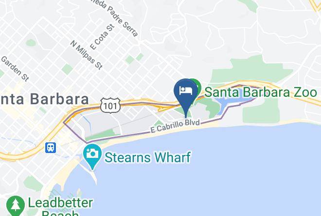 Santa Barbara - Mar Monte Hotel In The Unbound Collection By Hyatt Maps
