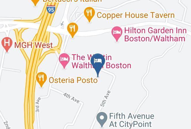Middlesex - Hyatt House Boston Waltham Maps