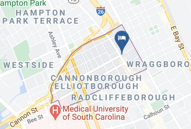 Charleston - Hyatt Place Charleston Historic District Maps