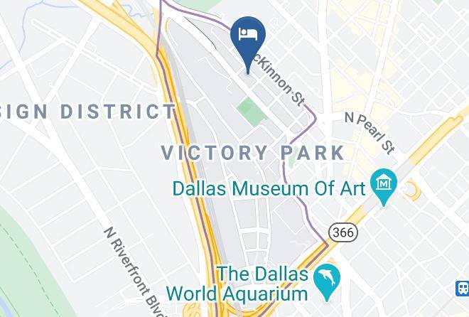 Hyatt House Dallas Uptown Map