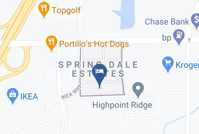 Hamilton - Hyatt House Indianapolis Fishers Maps
