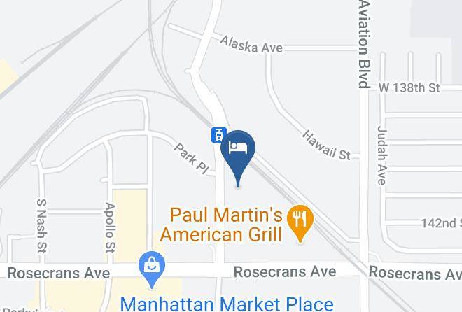 Los Angeles - Hyatt House Los Angeles Lax Manhattan Beach Maps