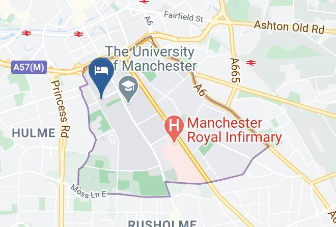 Greater Manchester - Hyatt House Manchester Maps