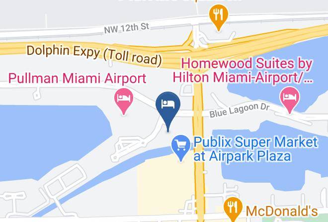 Miami Dade - Hyatt House Miami Airport Maps