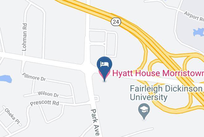 Morris - Hyatt House Morristown Maps