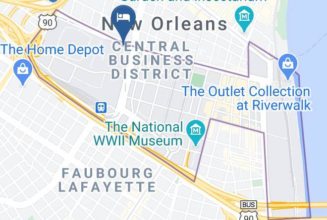 Orleans Par - Hyatt House New Orleans Downtown Maps