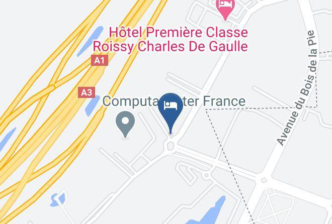 Val D Oise - Hyatt House Paris Charles De Gaulle Airport Maps