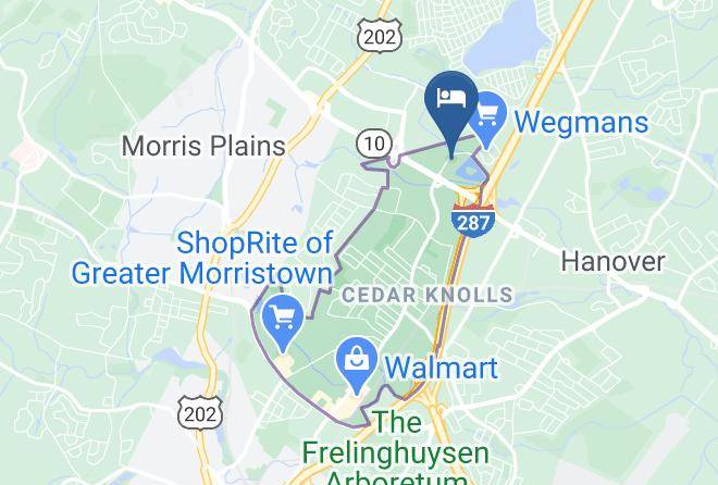 Morris - Hyatt House Parsippany Whippany Maps