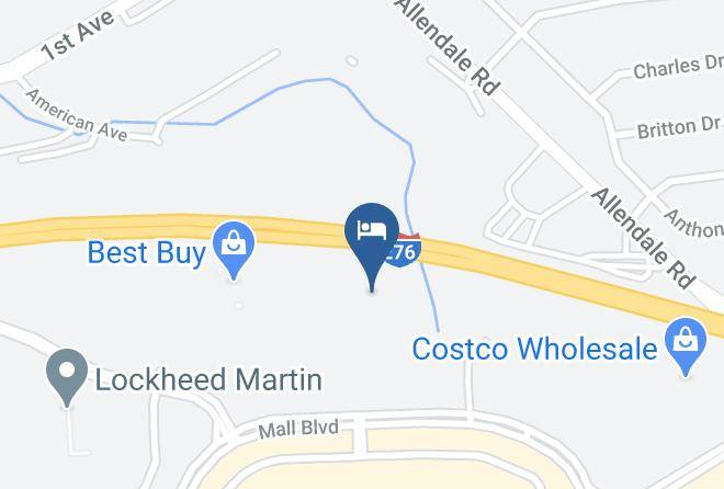 Hyatt House Philadelphia King Of Prussia Map