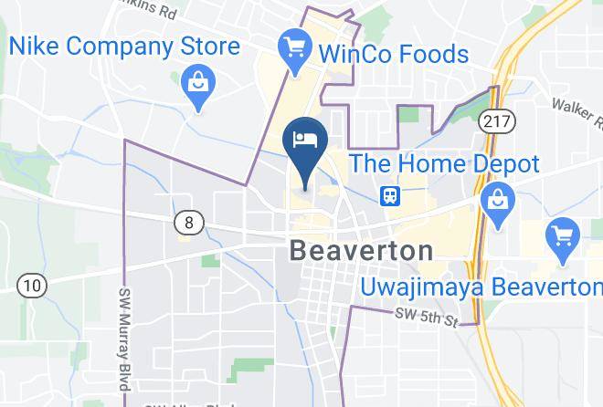 Washington - Hyatt House Portland Beaverton Maps