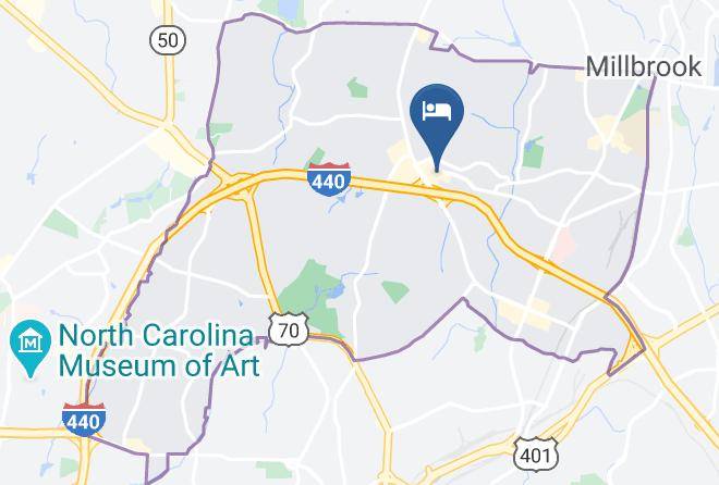 Wake - Hyatt House Raleigh North Hills Maps