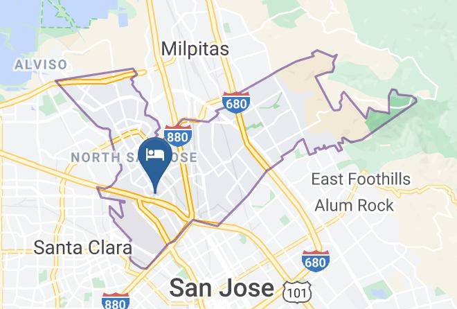 Santa Clara - Hyatt House San Jose Airport Maps