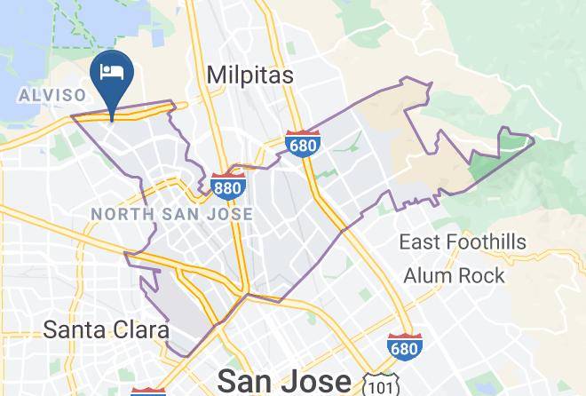 Santa Clara - Hyatt House San Jose Silicon Valley Maps