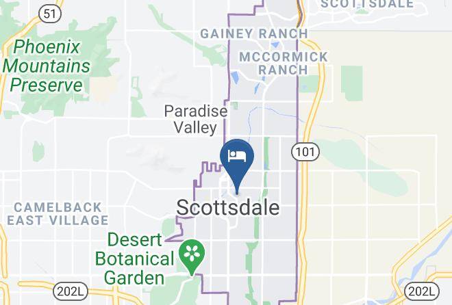 Maricopa - Hyatt House Scottsdale Old Town Maps