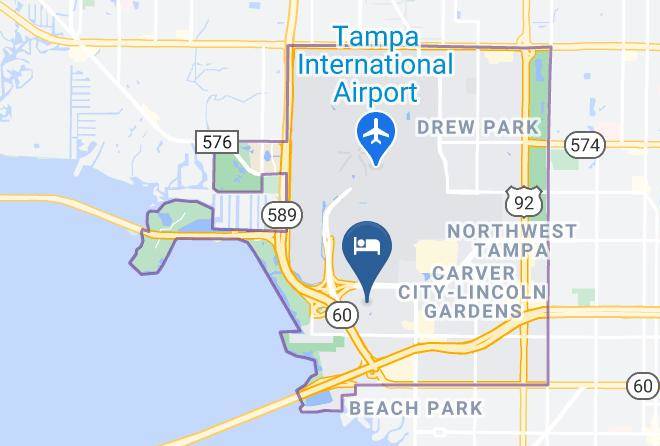 Hillsborough - Hyatt House Tampa Airport Westshore Maps