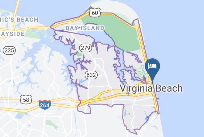 Virginia Beach City - Hyatt House Virginia Beach Oceanfront Maps