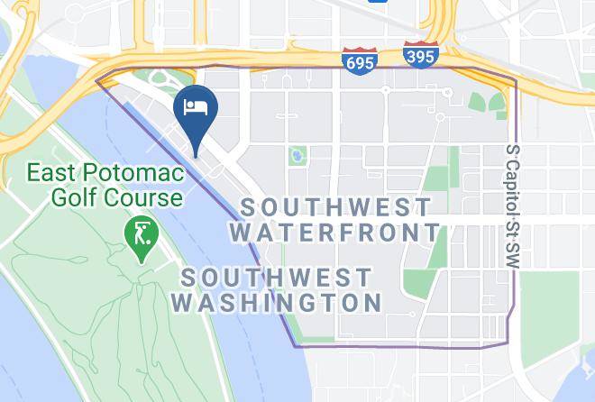 Hyatt House Washington Dc The Wharf Map