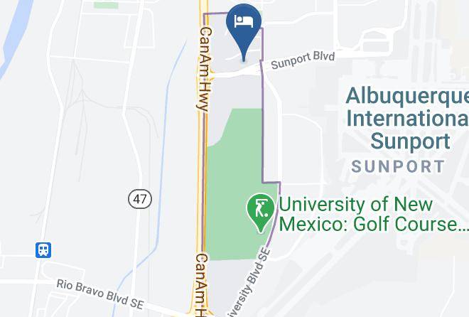 Bernalillo - Hyatt Place Albuquerque Airport Maps