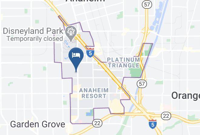 Orange - Hyatt Place At Anaheim Resort Convention Center Maps