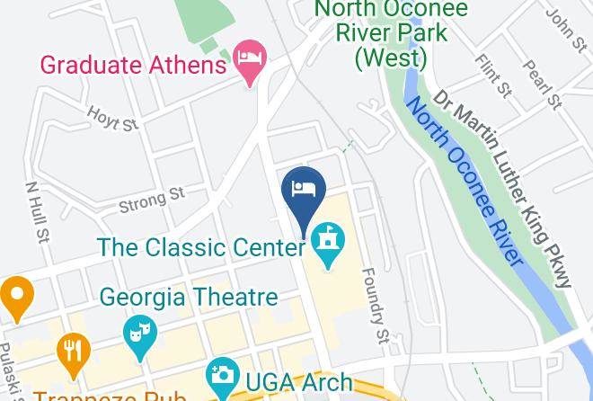 Clarke - Hyatt Place Athens Downtown Maps