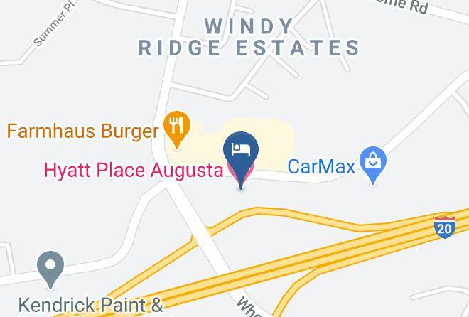 Columbia - Hyatt Place Augusta Maps