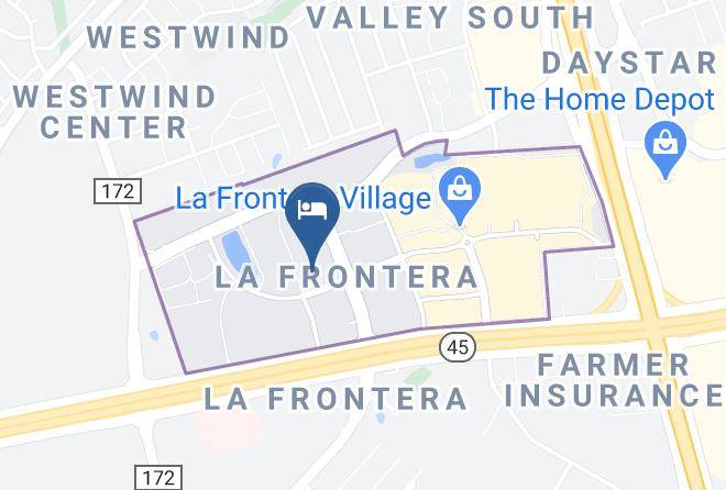 Hyatt Place Austin Round Rock Map