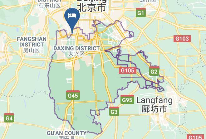 Daxing District - Hyatt Place Beijing Daxing Maps