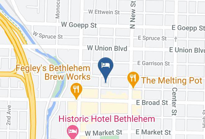 Northampton - Hyatt Place Bethlehem Maps