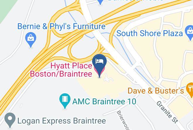 Norfolk - Hyatt Place Boston Braintree Maps
