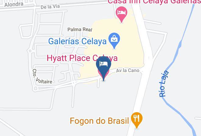 Celaya - Hyatt Place Celaya Maps