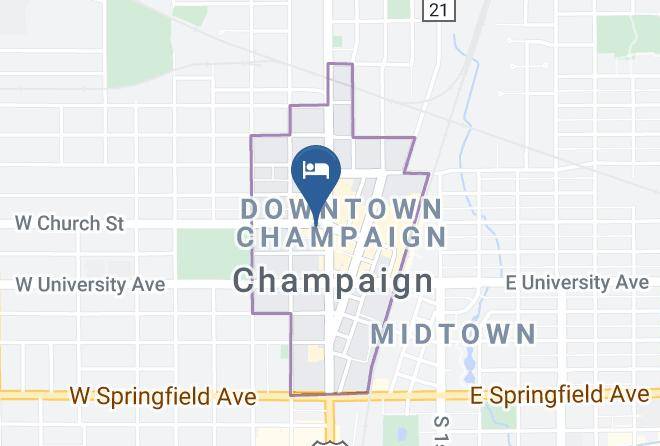 Champaign - Hyatt Place Champaign Urbana Maps