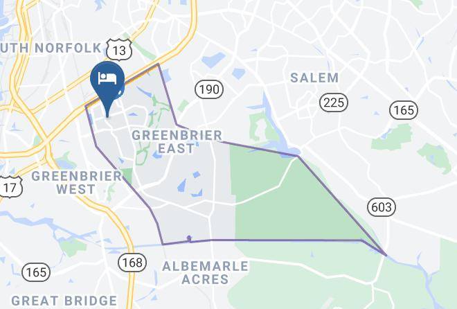 Chesapeake City - Hyatt Place Chesapeake Greenbrier Maps