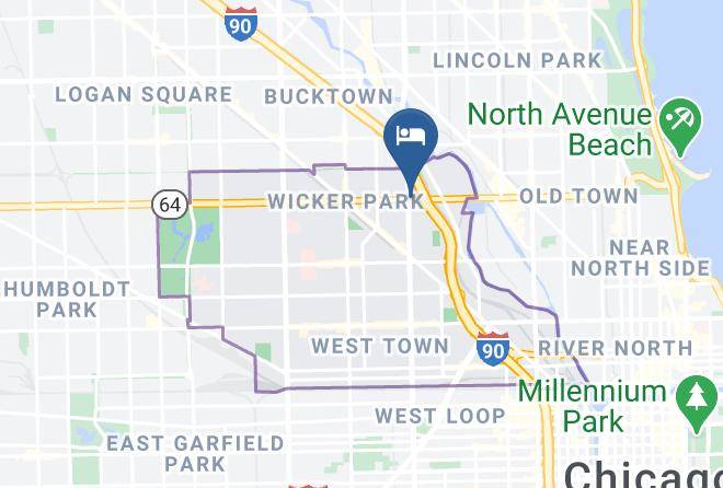 Cook - Hyatt Place Chicago Wicker Park Maps
