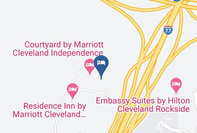 Hyatt Place Cleveland Independence Map