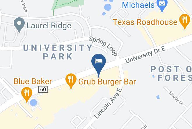 Brazos - Hyatt Place College Station Maps
